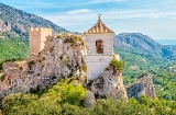 Veduta di Guadalest, ad Alicante (Comunità Valenciana)