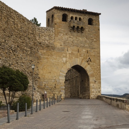 Puerta de Sant Mateu en Morella (Castellón, Comunidad Valenciana)