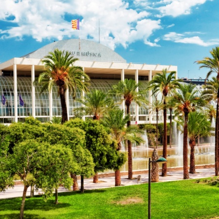 Palau de la Música auditorium. Valencia