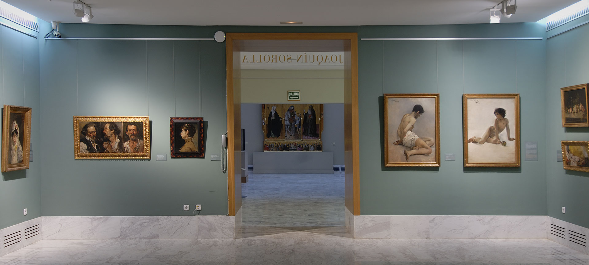 バレンシア美術館のソローリャの間 バレンシア美術館のソローリャの間