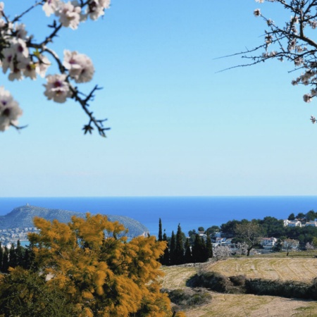 Panoramica di Teulada, Alicante (Comunità Valenciana)