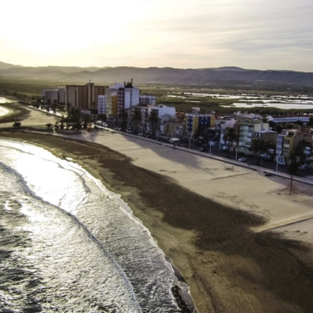 Spiaggia di Torrenostra, a Torreblanca (Castellón, Comunità Valenciana)