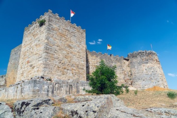 Schloss in Ledesma (Salamanca, Kastilien–León)