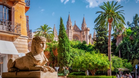 Paseo del Borne, en Palma de Mallorca