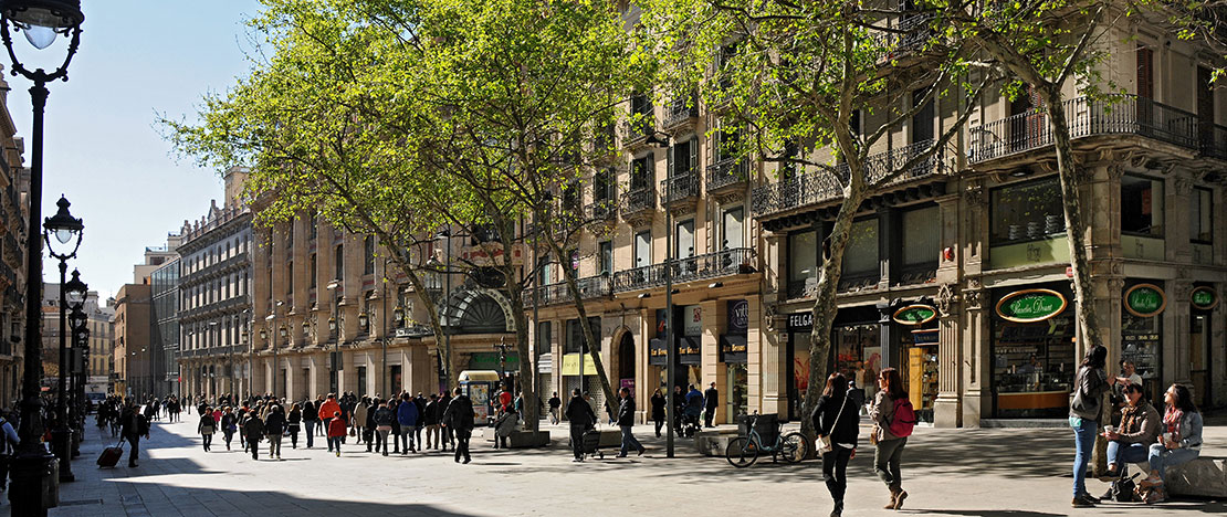 Ejes comerciales en Barcelona Ejes comerciales en Barcelona