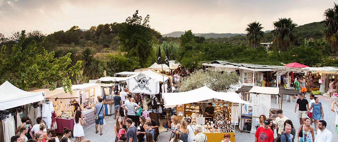 Mercadillo hippy Las Dalias, Ibiza Mercadillo hippy Las Dalias, Ibiza