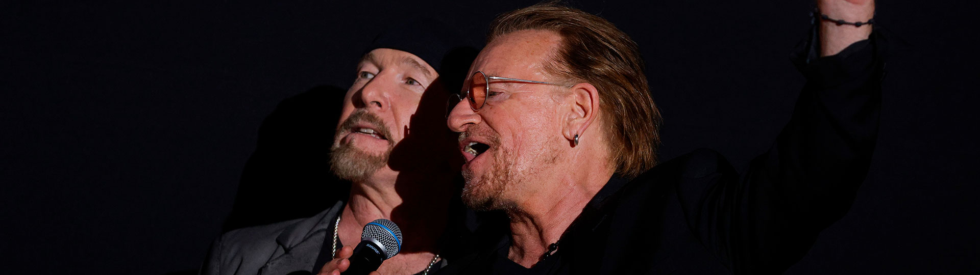 U2 en un concierto U2 en un concierto