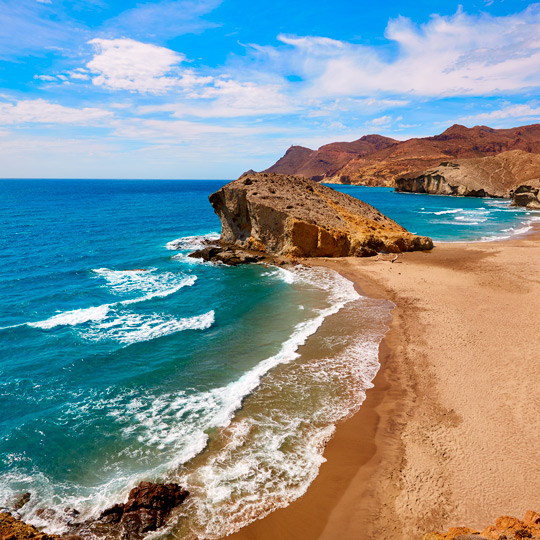 Playa de Monsul, Nija, Almería Playa de Monsul, Nija, Almería