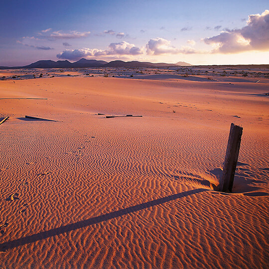 Dünen im Naturpark Corralejo, Fuerteventura