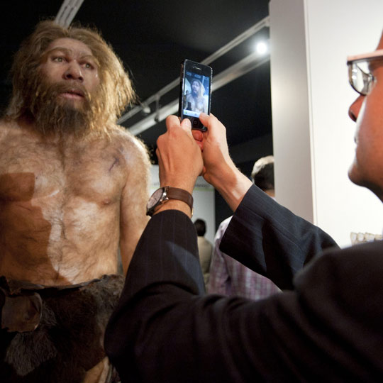 Exposição no Museu da Evolução Humana, em Burgos Exposição no Museu da Evolução Humana, em Burgos