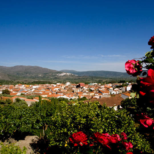 Vistas del pueblo de Valverde del Fresno Vistas del pueblo de Valverde del Fresno