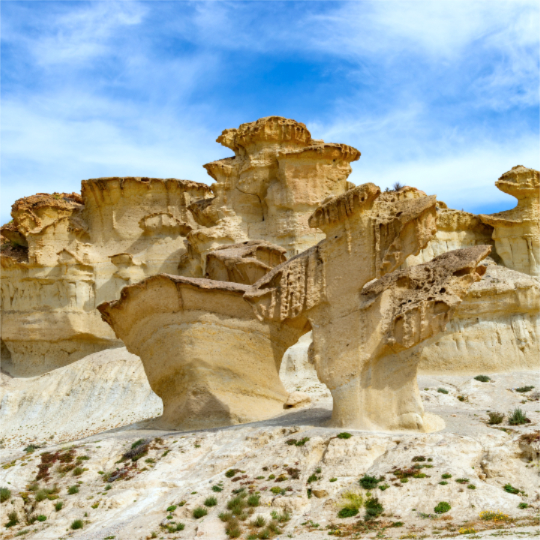 Las Gredas de Bolnuevo en Mazarrón, Murcia Las Gredas de Bolnuevo en Mazarrón, Murcia