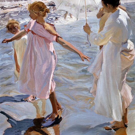 L'heure du bain, Joaquín Sorolla