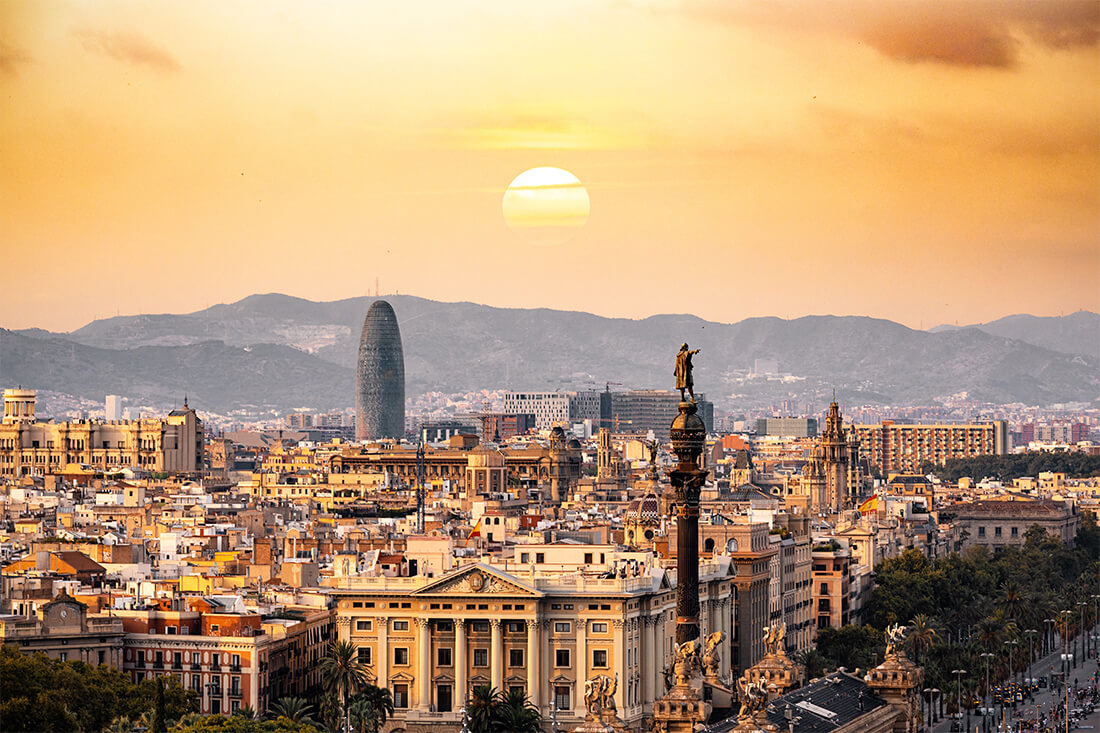 Vista de Barcelona Vista de Barcelona