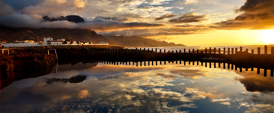 Naturalne baseny w Agaete, Gran Canaria Naturalne baseny w Agaete, Gran Canaria
