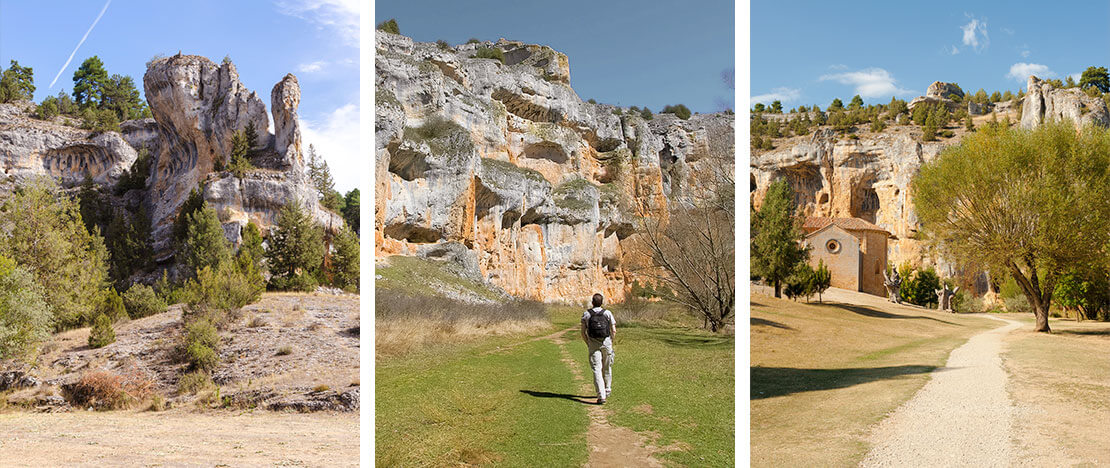 Geología en el Cañón de Río Lobos en Soria, Castilla y León Geología en el Cañón de Río Lobos en Soria, Castilla y León