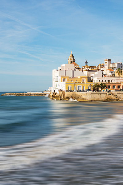 Vista de Sitges Vista de Sitges