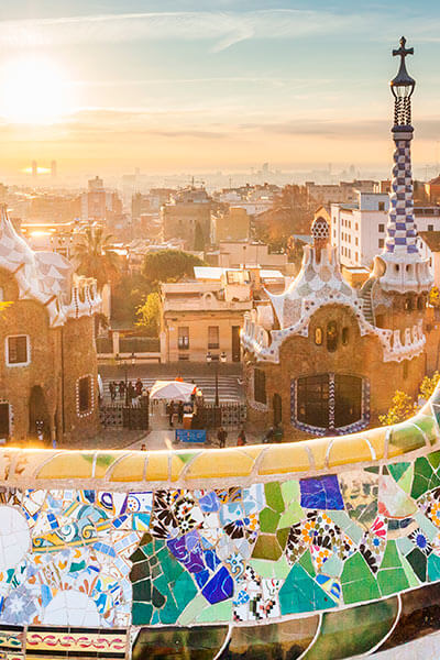 Vista desde el Parc Güell Vista desde el Parc Güell