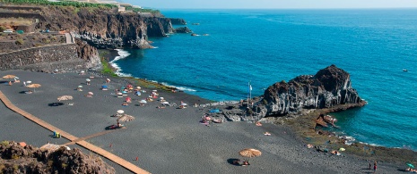Cala Charco Verde en La Palma, Canarias