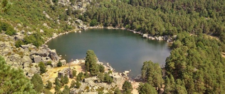 Vue sur la Lagune Noire. Soria