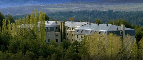 Blick auf das Parador de Gredos