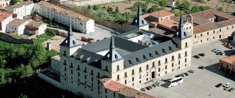 Veduta esterna del Parador de Lerma 