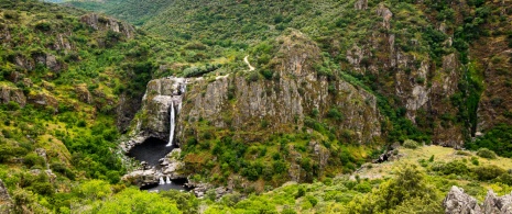Veduta del Pozo de los Humos nel Parco naturale di Arribes del Duero, Salamanca