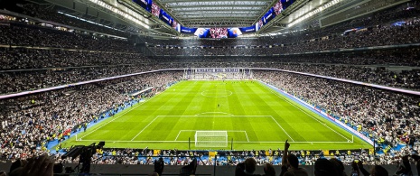 Santiago Bernabéu Stadion (Real Madrid) in Madrid