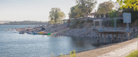 Badesee Orellana (Badajoz, Extremadura)