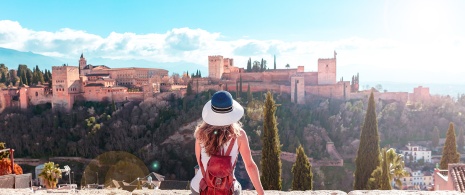 Vista Alhambra, Granada, Andalucía