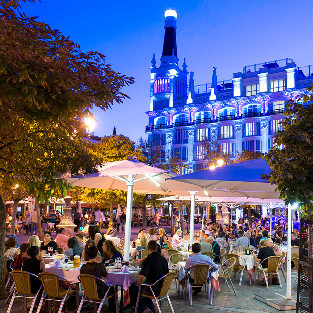 Terraza Santa Ana, Madrid Terraza Santa Ana, Madrid