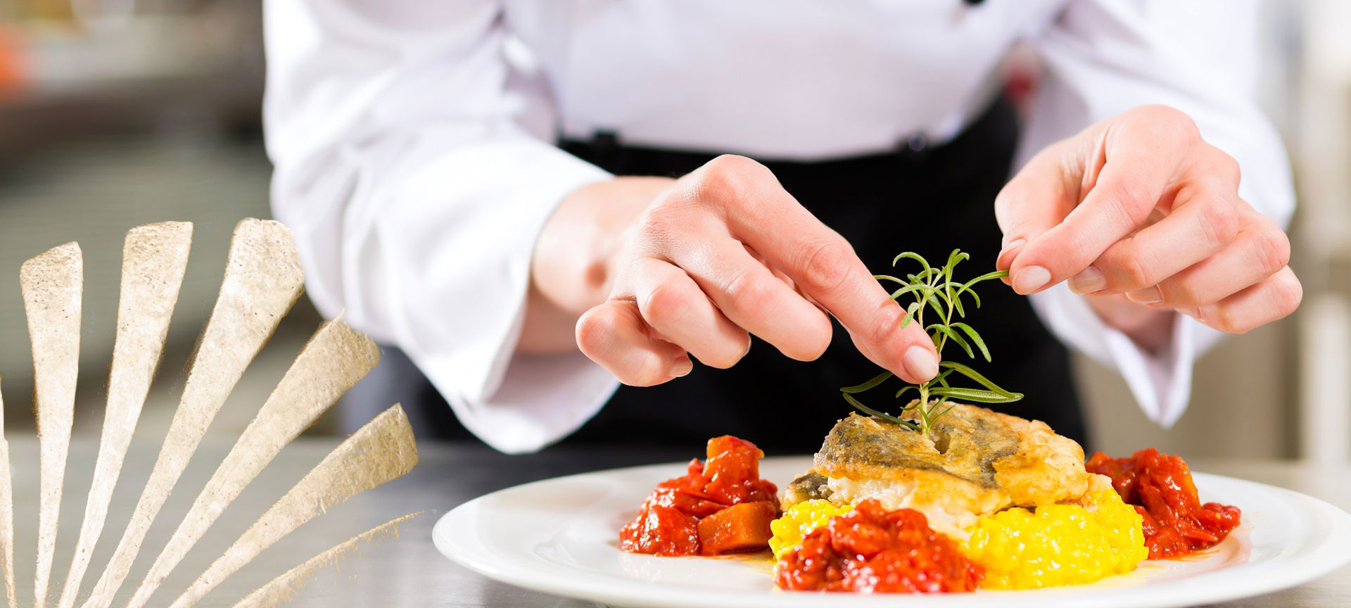 Chef emplatando Chef emplatando