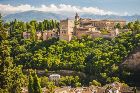 Vedute dell'Alhambra, Granada