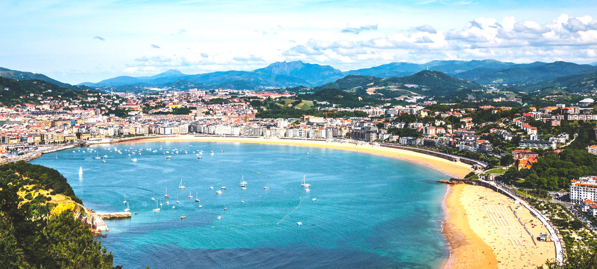 Vista general de San Sebastián Vista general de San Sebastián