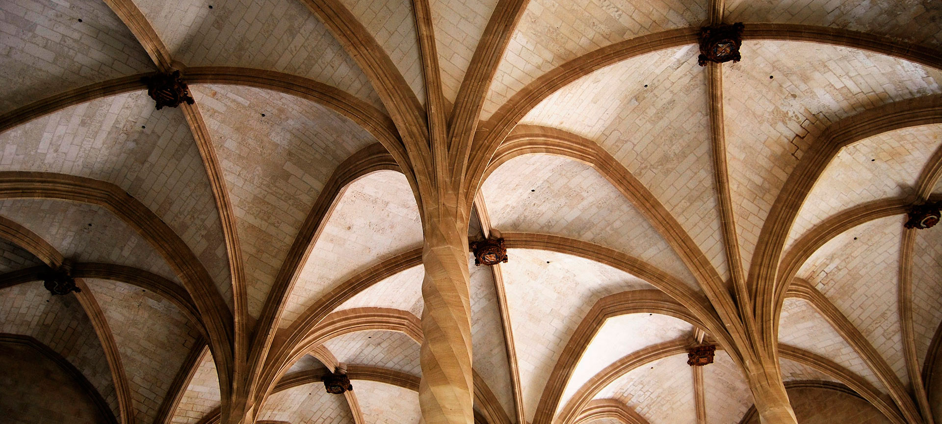 Particolare dell'interno della Borsa di Palma Particolare dell'interno della Borsa di Palma
