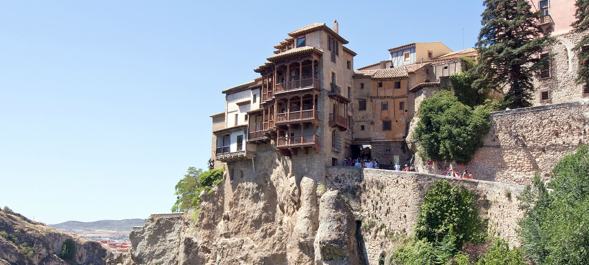 Vista de las Casas Colgadas, Cuenca Vista de las Casas Colgadas, Cuenca