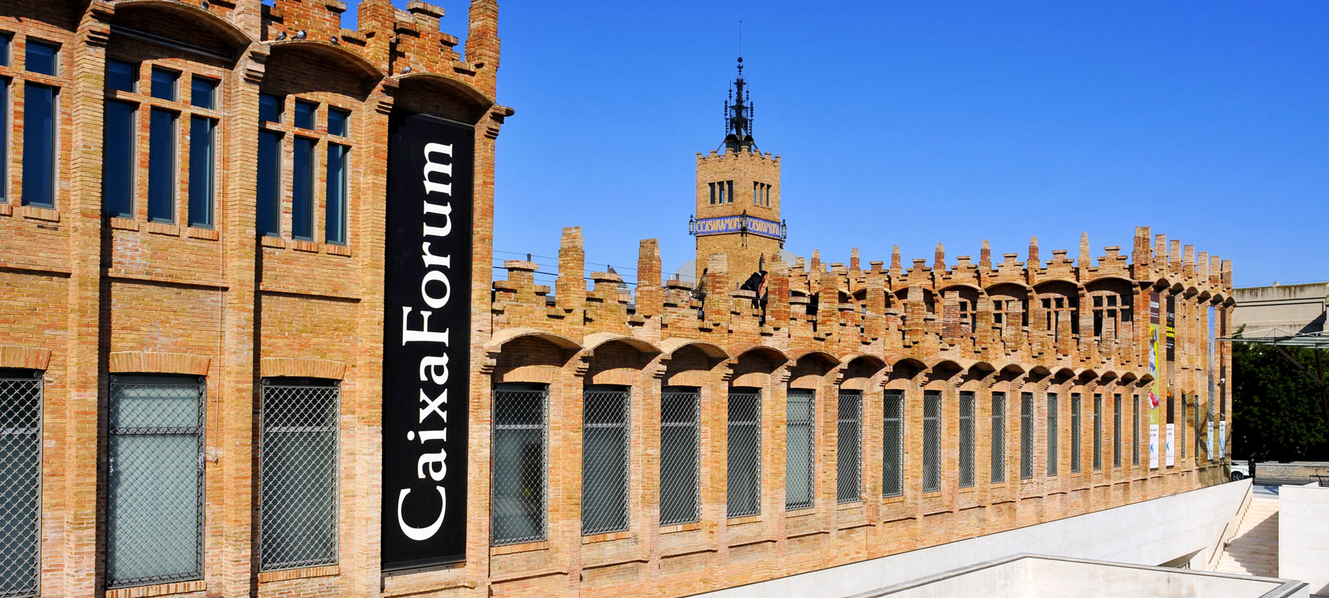 Exterior de Caixaforum, Barcelona Exterior de Caixaforum, Barcelona