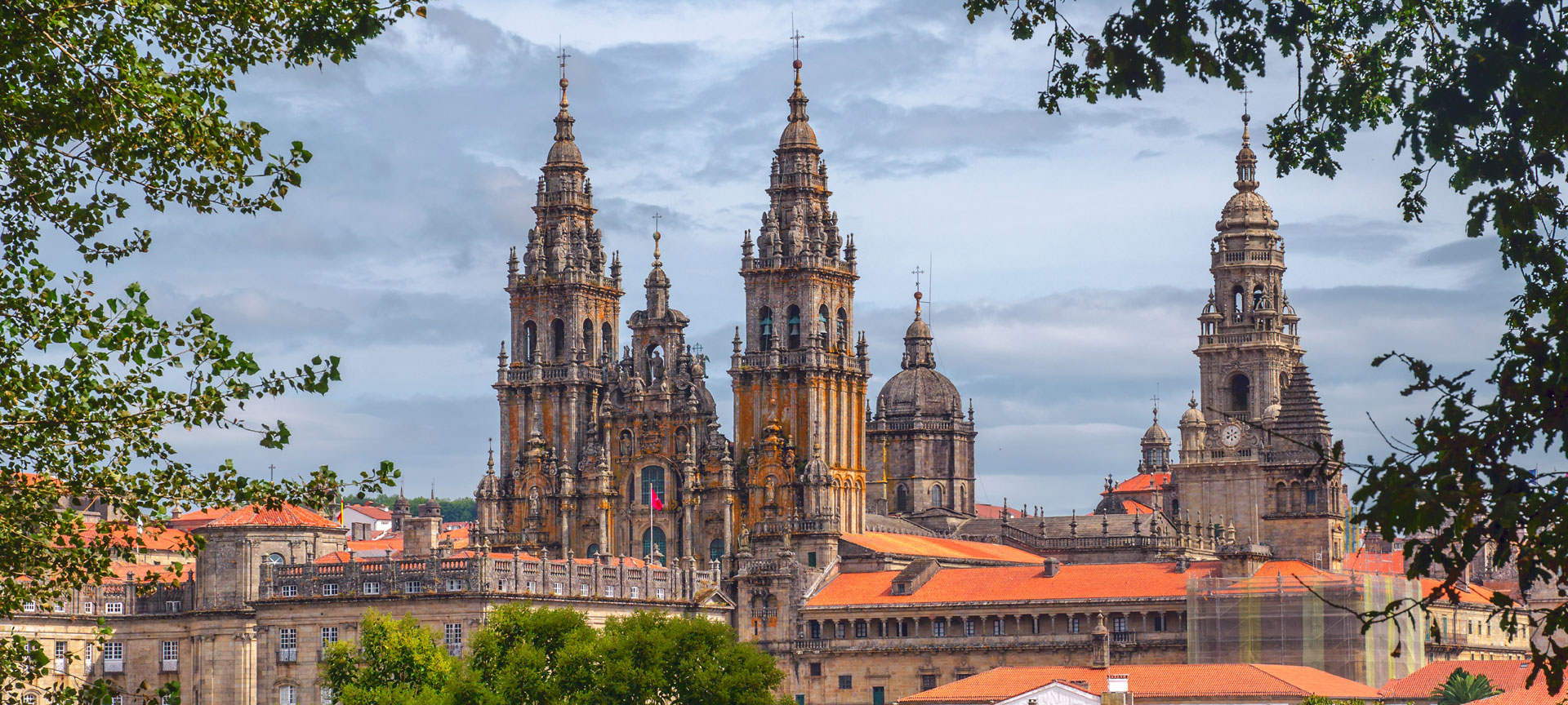 Vista general de la Catedral de Santiago de Compostela Vista general de la Catedral de Santiago de Compostela