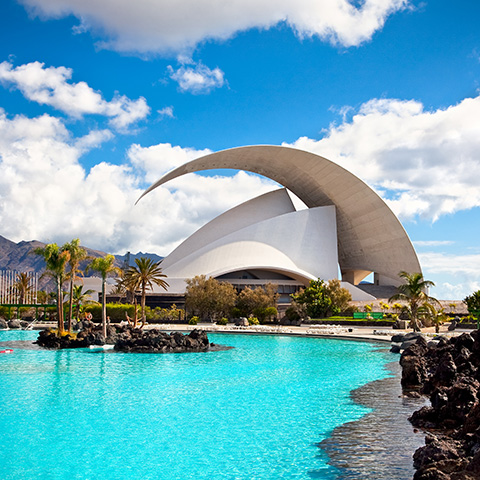 Tenerife Auditorium, Santa Cruz de Tenerife, Canary Islands
