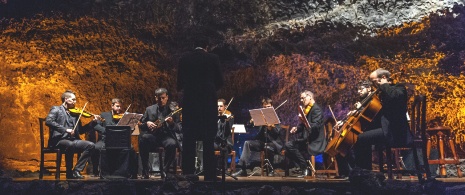 Concerto nella Grotta dei Verdes, a Lanzarote