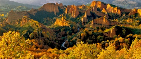Veduta di Las Médulas, León